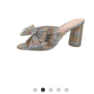 Loeffler Randall Penny metallic rainbow heels